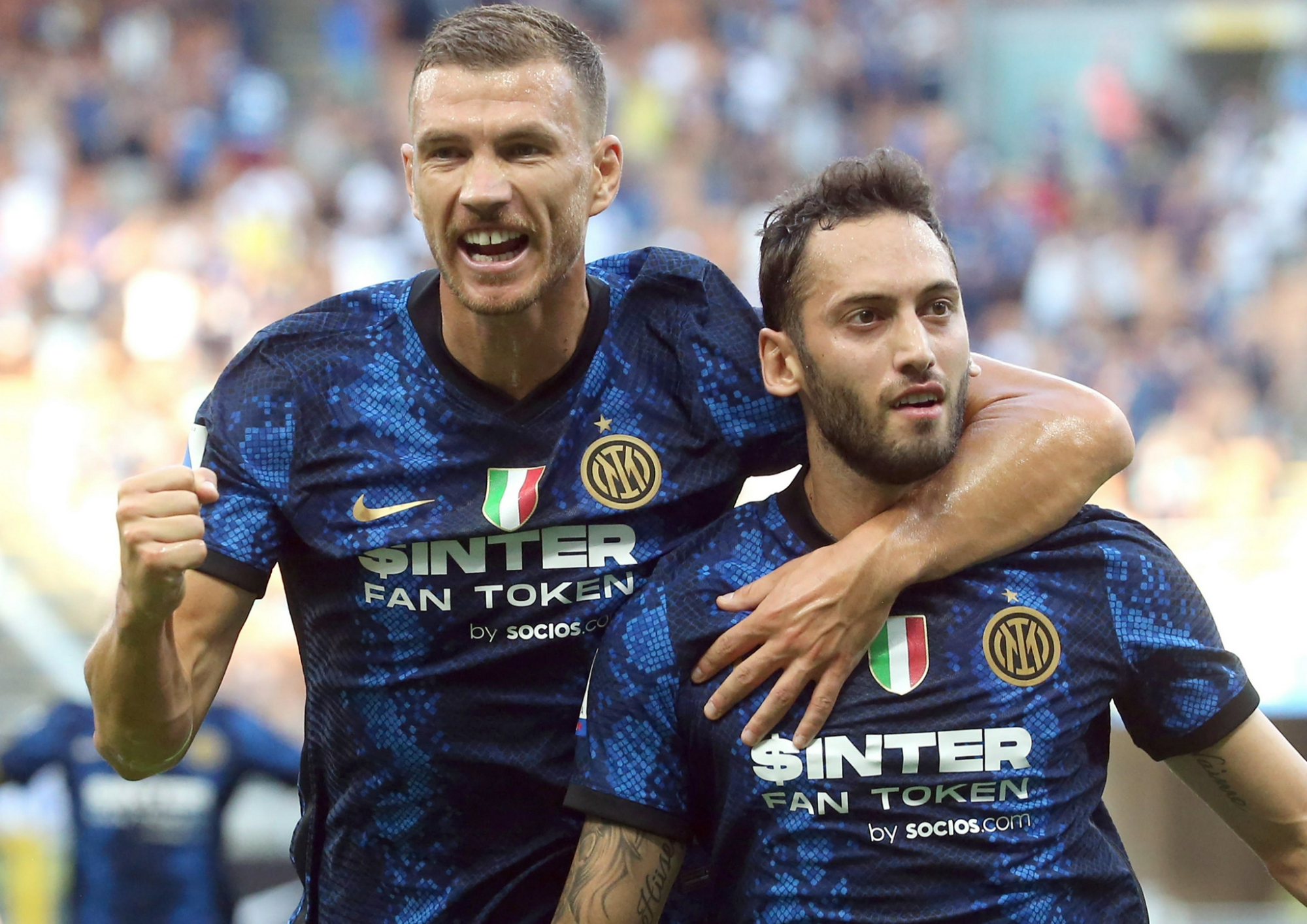 国际米兰鏖战里昂，凯恩关键制胜