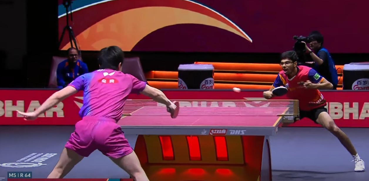 波兰乒乓球队险胜法国乒乓球队，张本智和统治全场